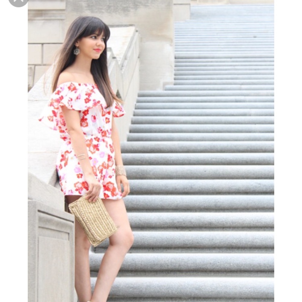 GORGEOUS OFF THE SHOULDER ROMPER